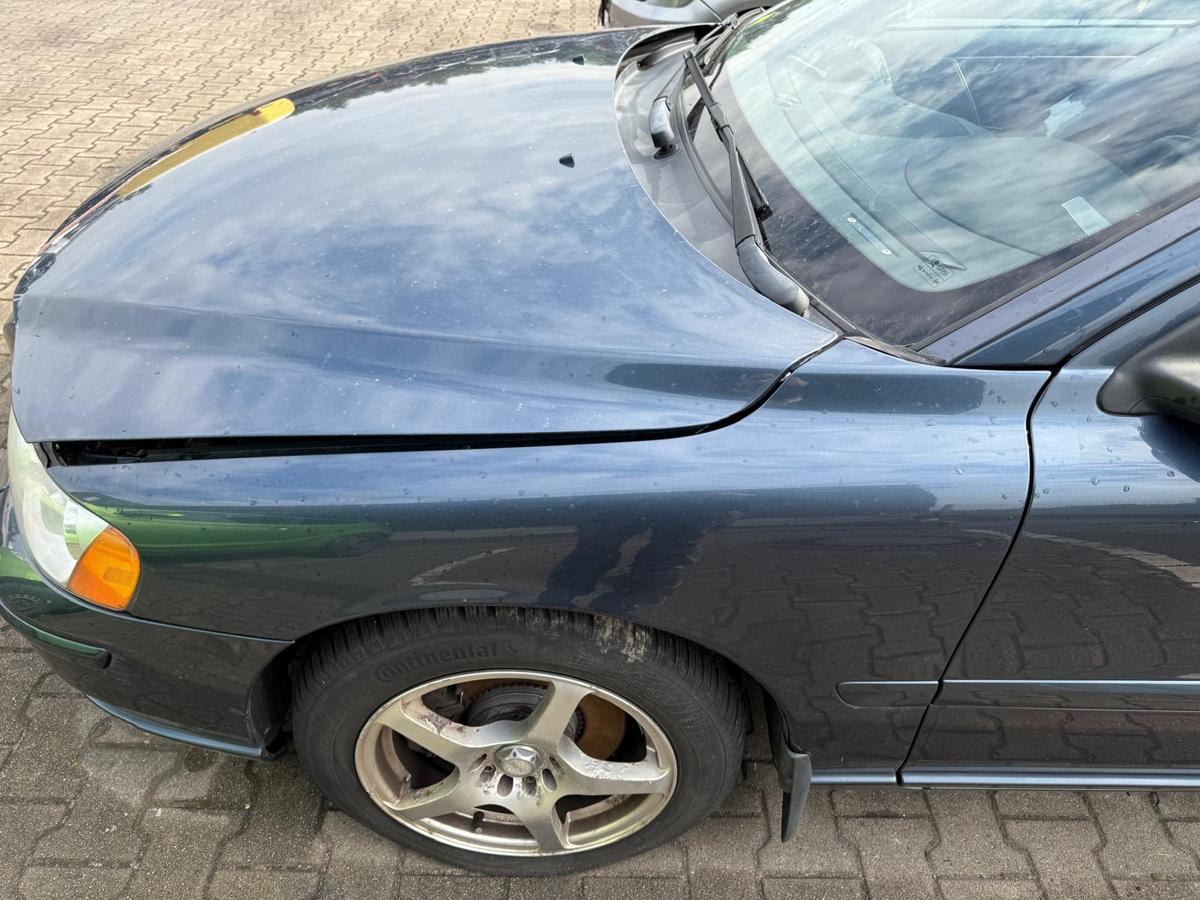 Volvo S60 original Kotflügel links 46600 Barents Blue Pearl BJ08
